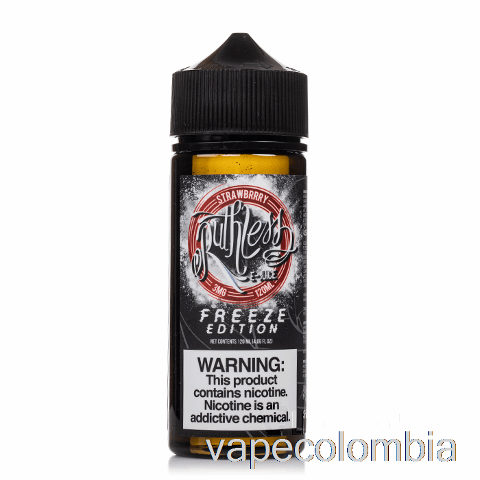 Vape Desechable Fresa - Edición Congelada - Vapor Despiadado - 120ml 3mg